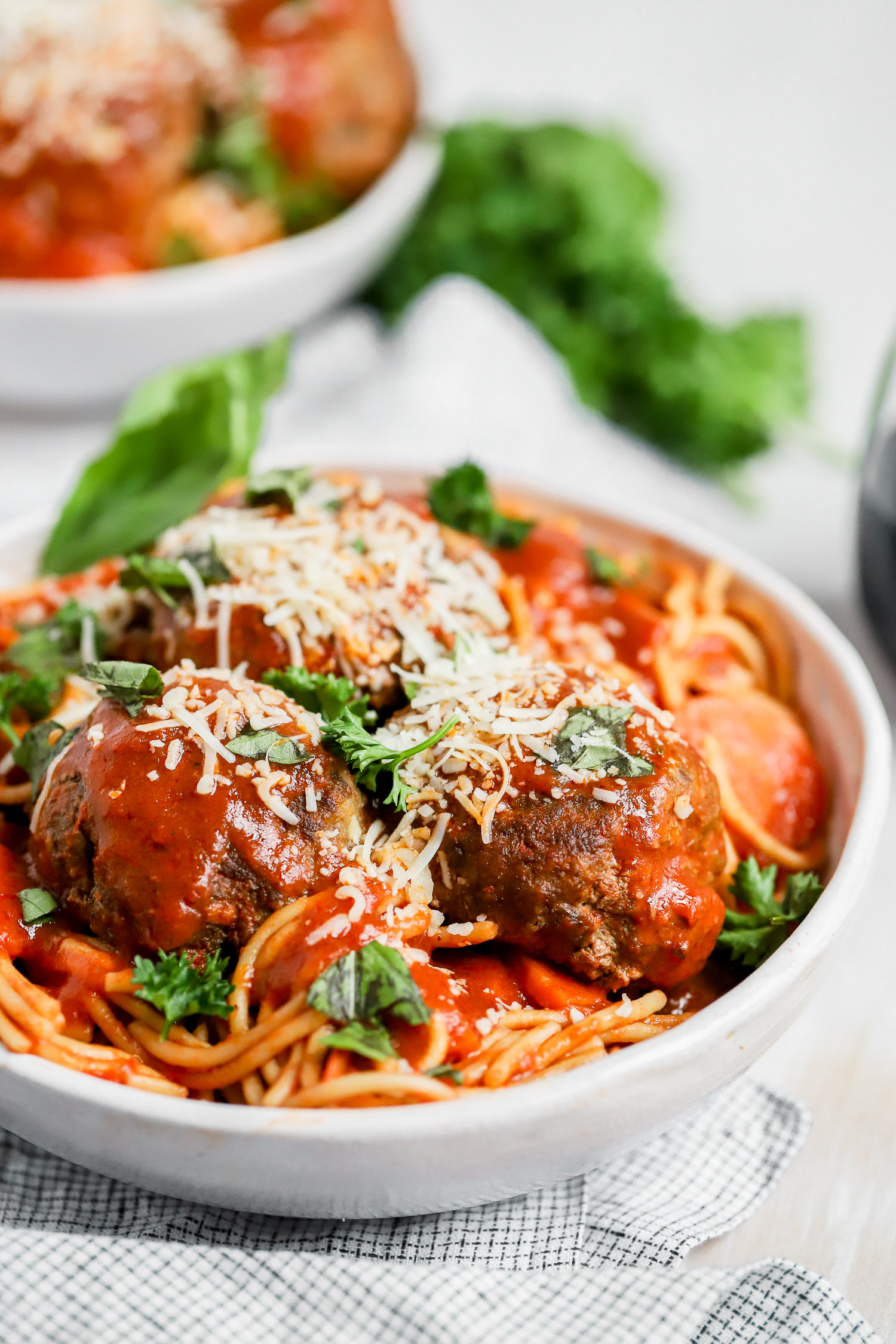 30 Minute Instant Pot Spaghetti And Meatballs - Sprinkles & Sea Salt