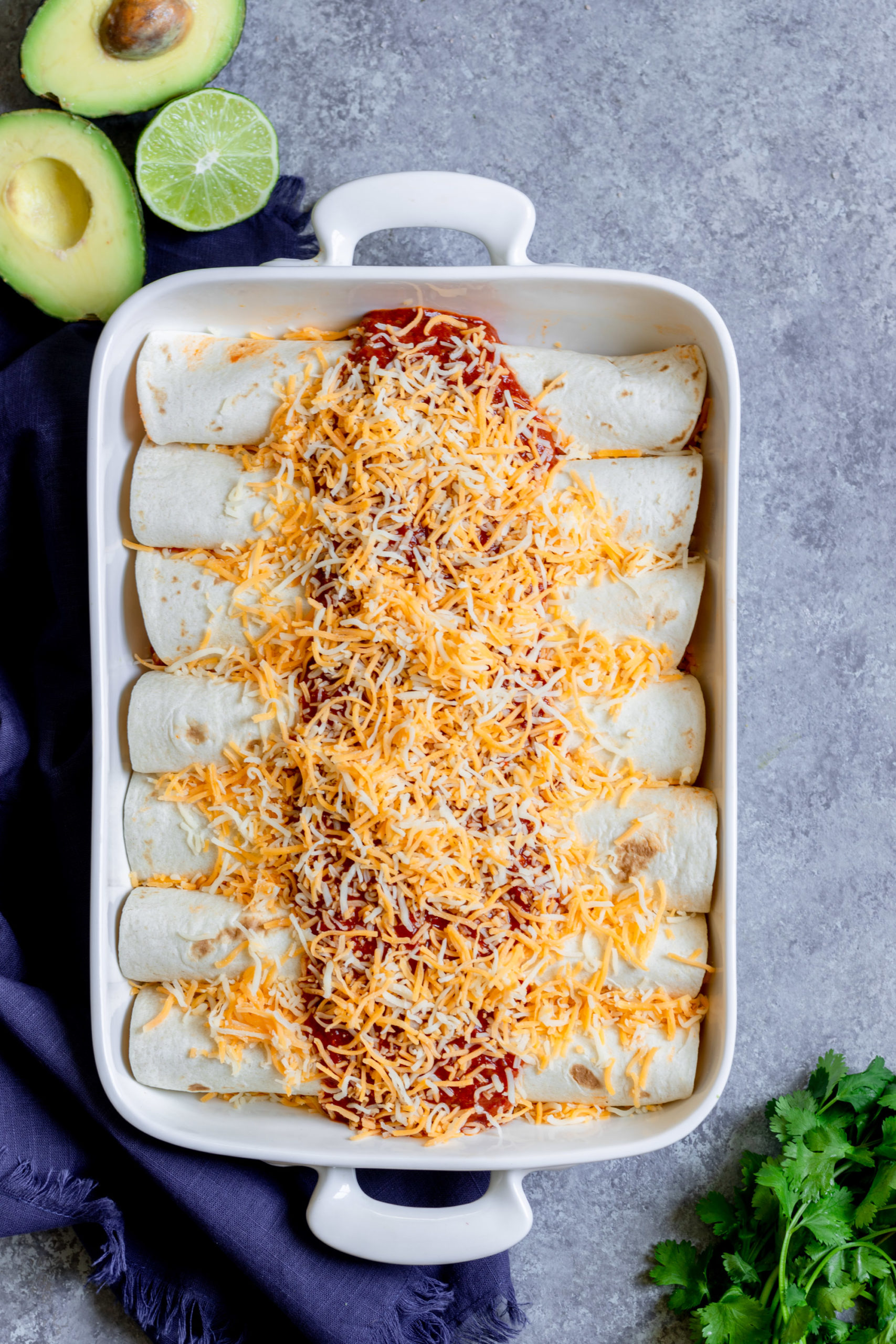 Instant Pot Vegetarian Jackfruit Enchiladas - Sprinkles & Sea Salt