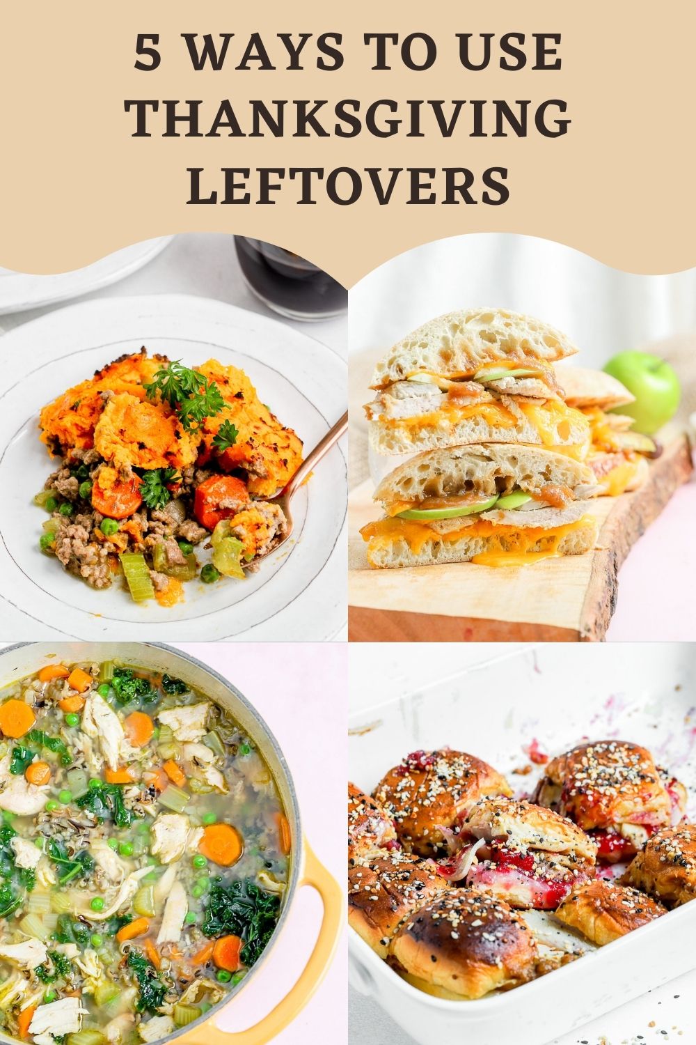 5 Ways To Use Thanksgiving Leftovers - Sprinkles & Sea Salt